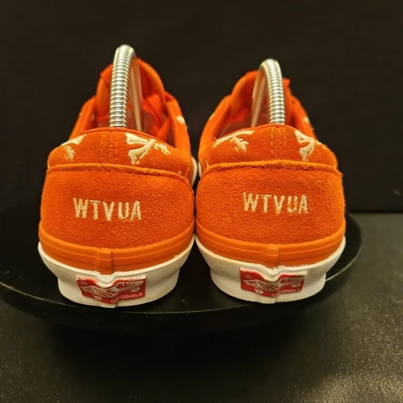 Vans WTAPS Og Era Lx Orange Bones Size 9.5 - Picture 4 of 14